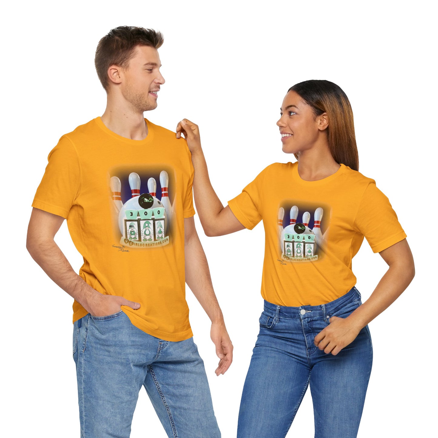 bowling - Unisex Jersey Short Sleeve Tee