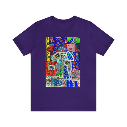 Abstract - Unisex Jersey Short Sleeve Tee