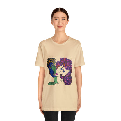 Faces - Unisex Jersey Short Sleeve Tee