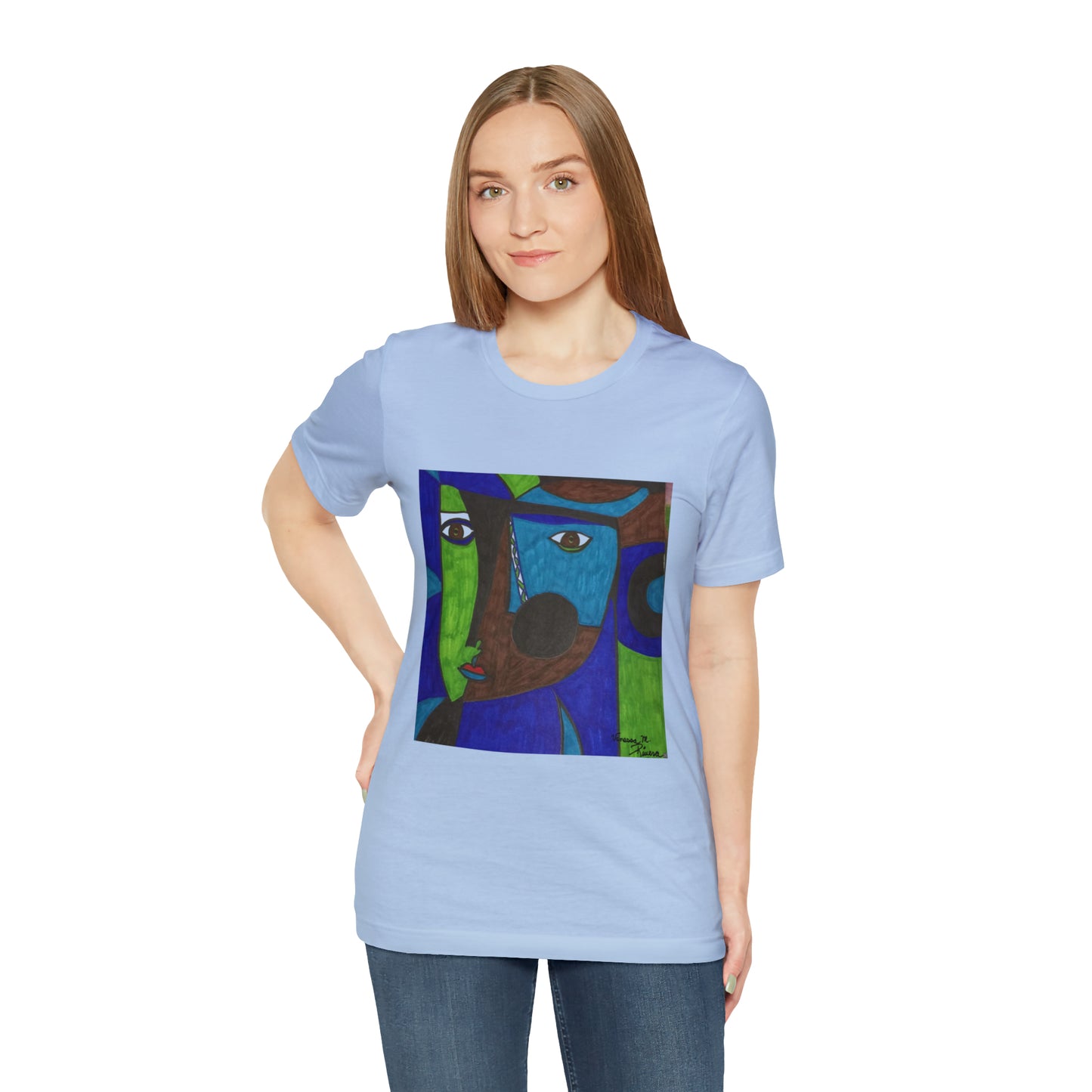 Face - Unisex Jersey Short Sleeve Tee