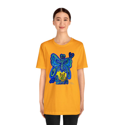 butterfly - Unisex Jersey Short Sleeve Tee