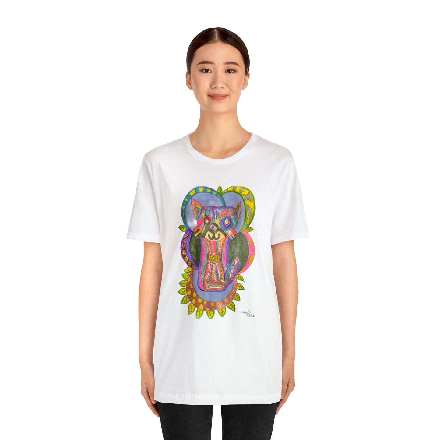 cat - Unisex Jersey Short Sleeve Tee