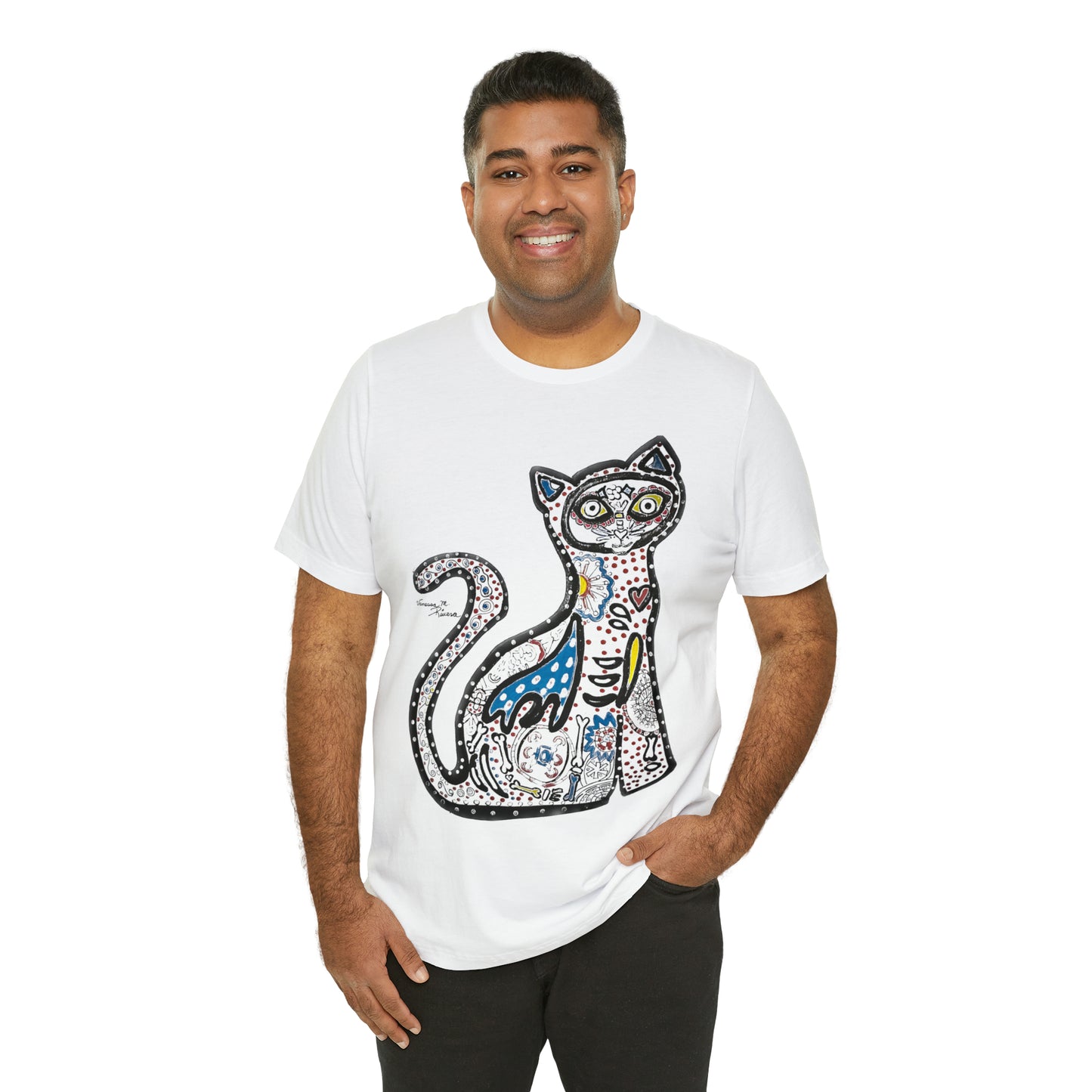 Cat - Unisex Jersey Short Sleeve Tee