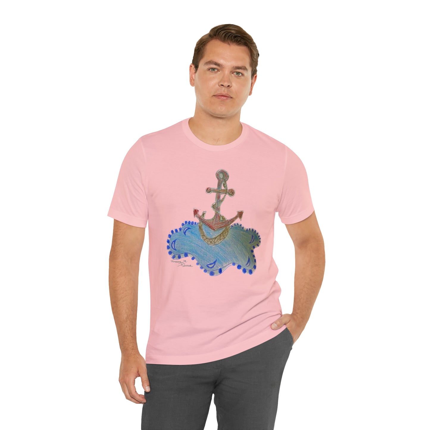 Anchor - Unisex Jersey Short Sleeve Tee