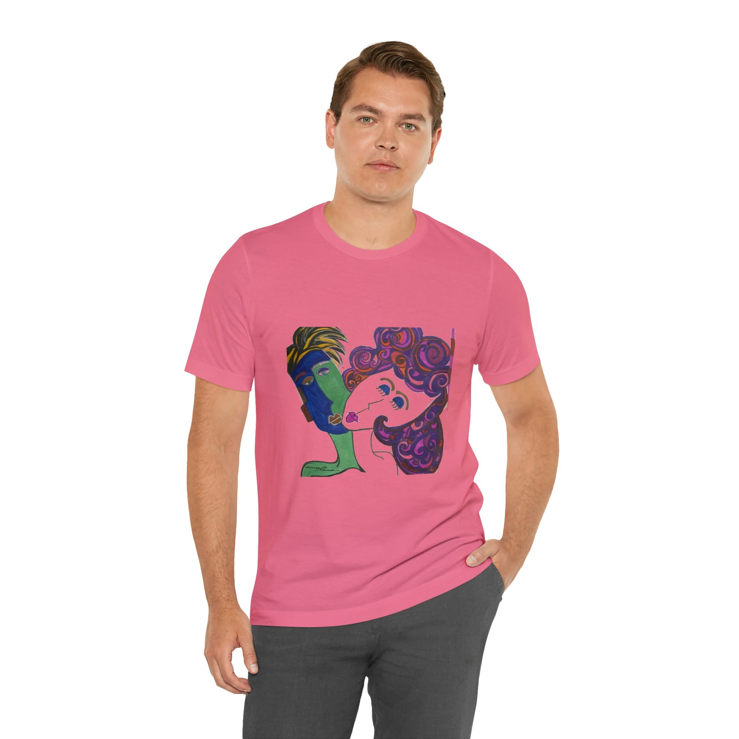 Faces - Unisex Jersey Short Sleeve Tee