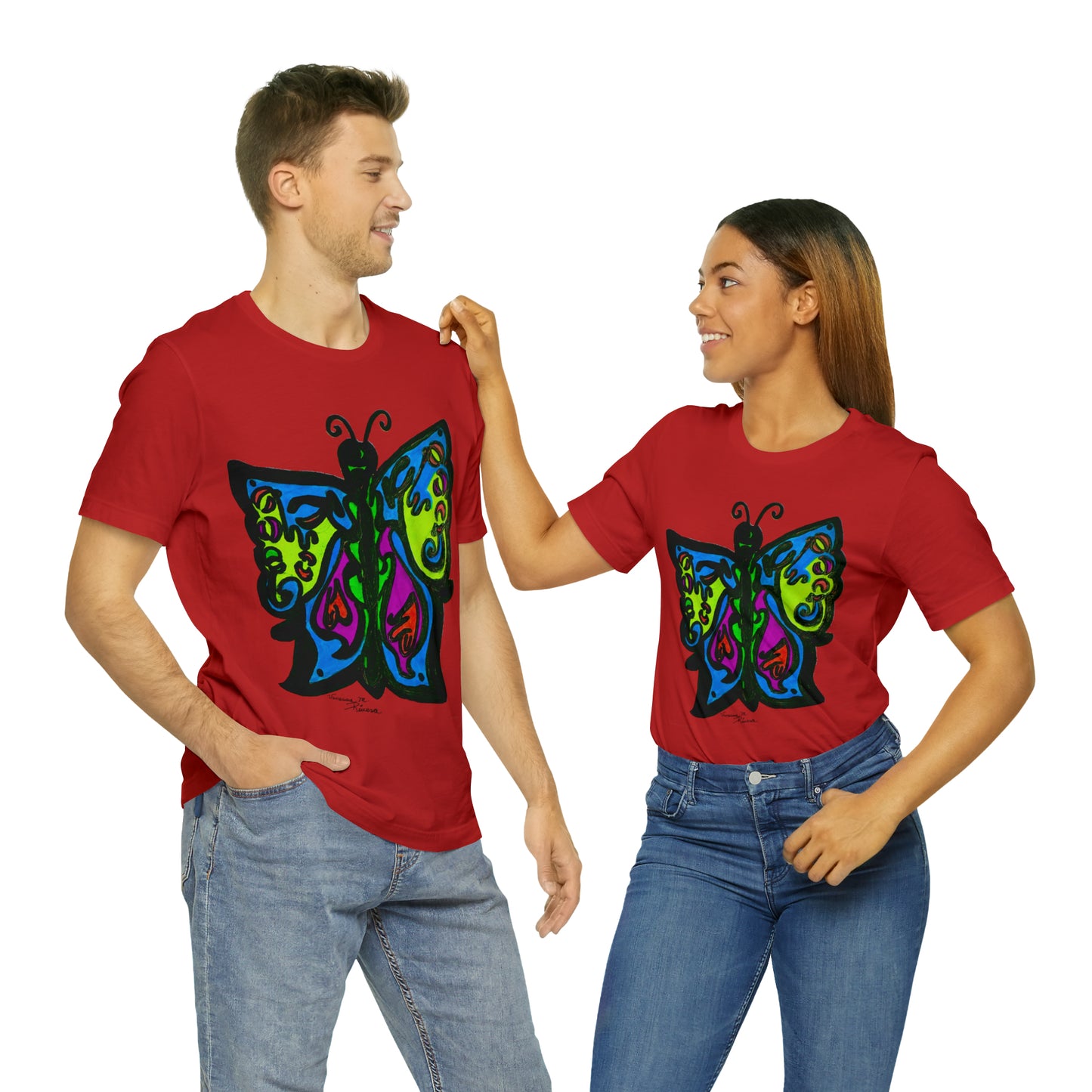 Butterfly - Unisex Jersey Short Sleeve Tee