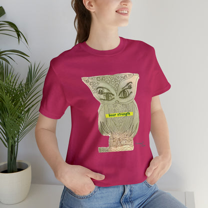 Owl - Unisex Jersey Short Sleeve Tee