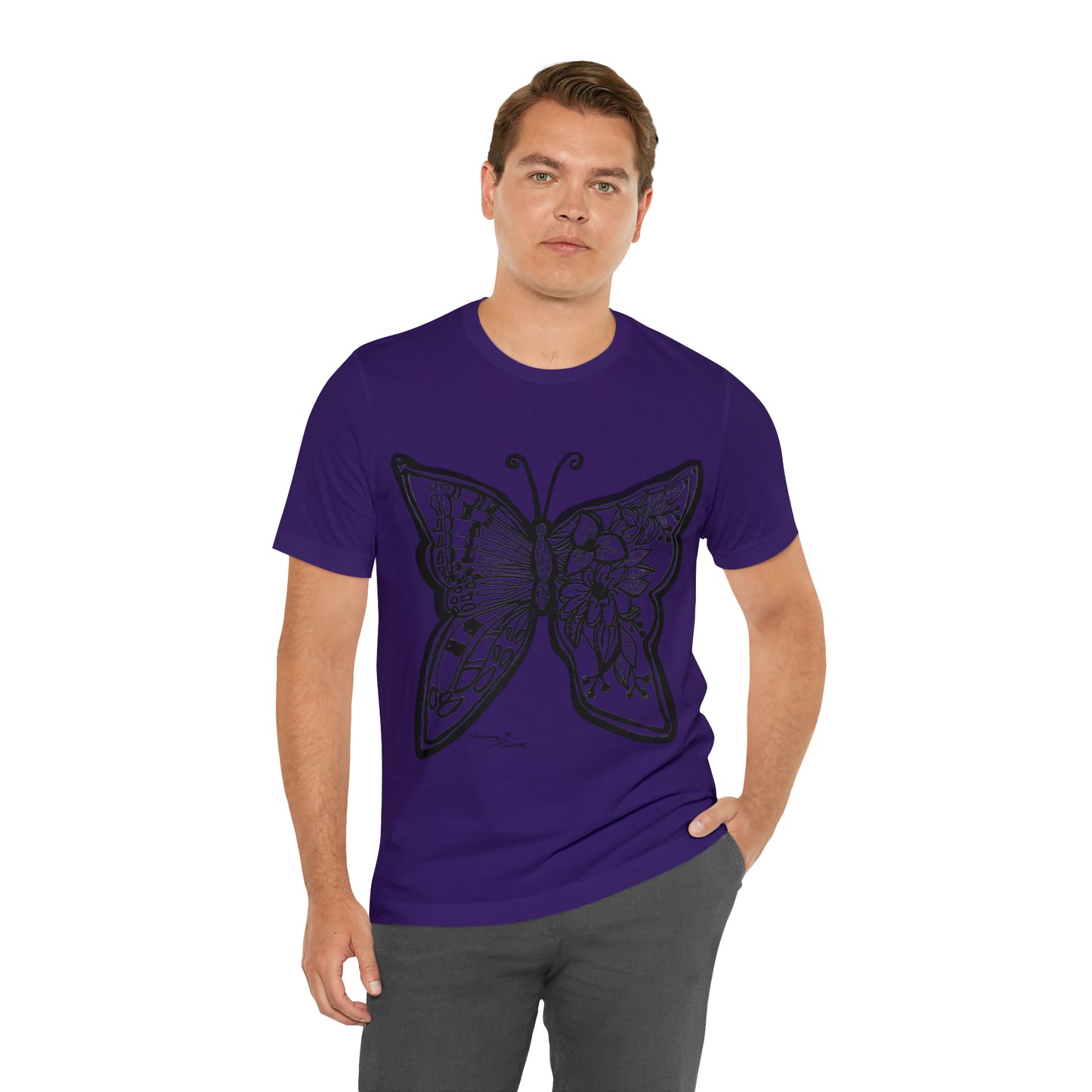 Butterfly - Unisex Jersey Short Sleeve Tee