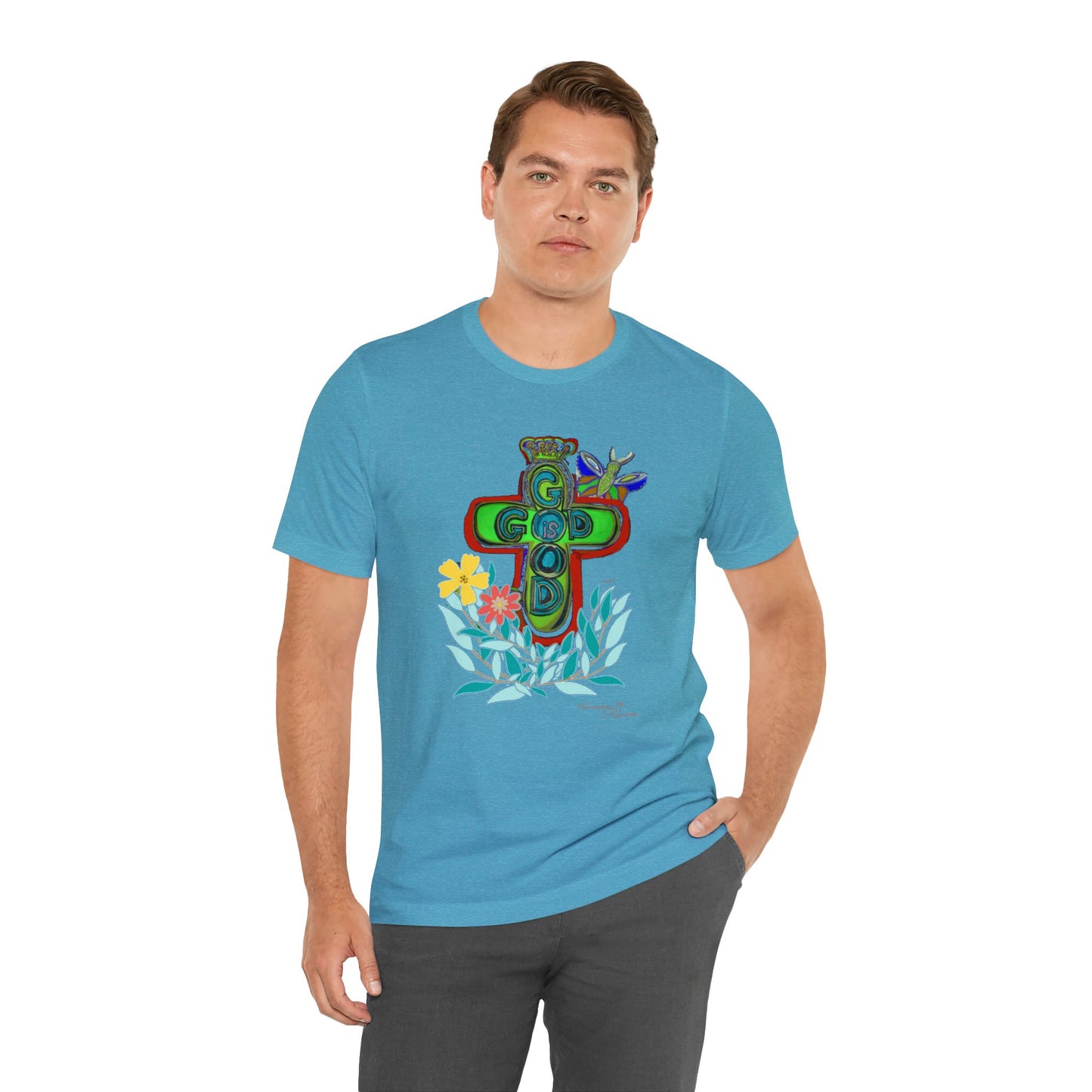 cross - Unisex Jersey Short Sleeve Tee