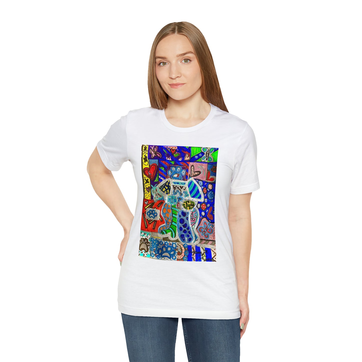 Abstract - Unisex Jersey Short Sleeve Tee