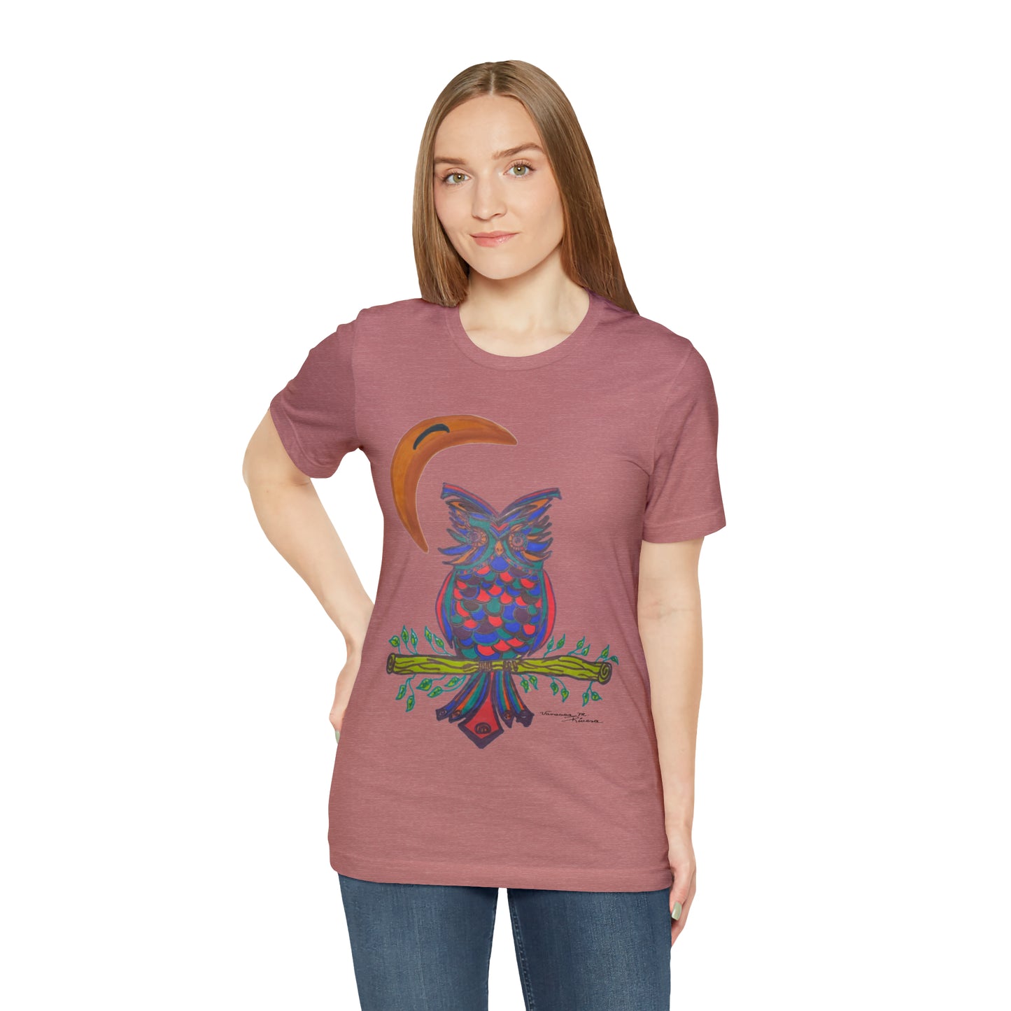 Owl - Unisex Jersey Short Sleeve Tee