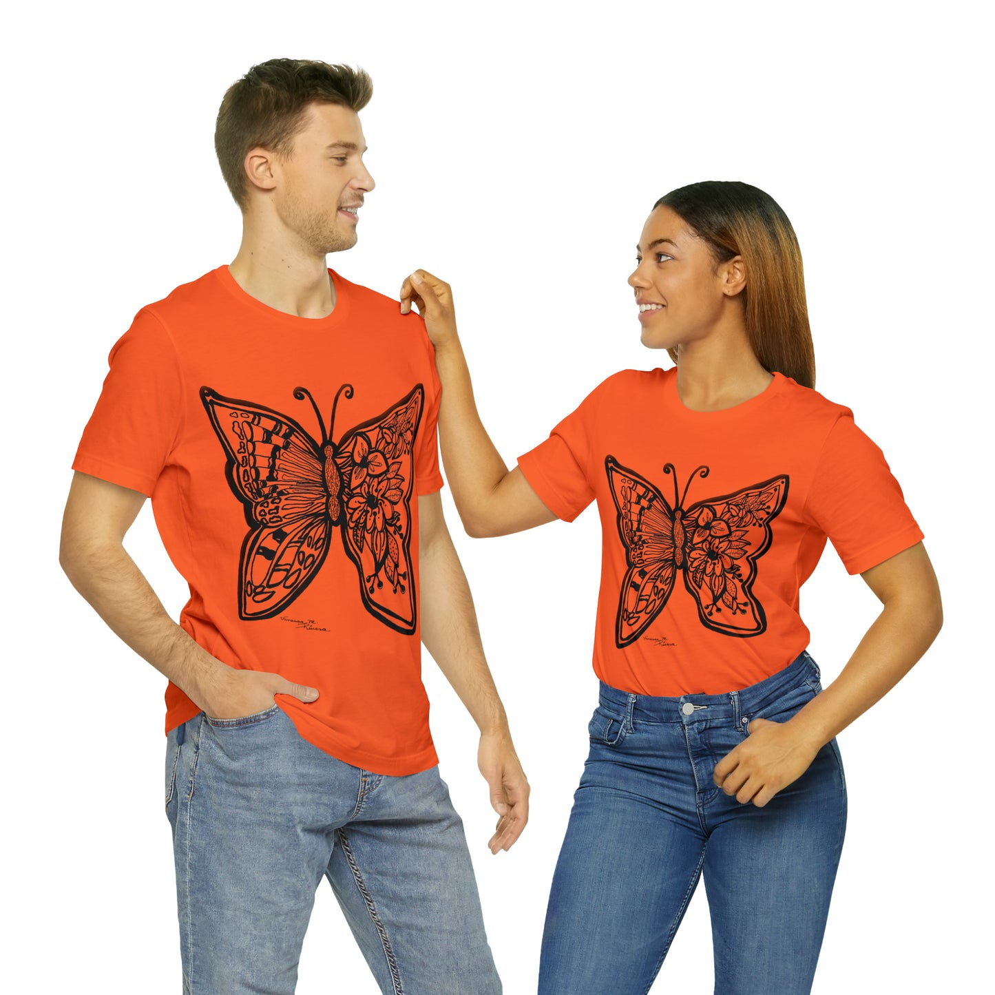 Butterfly - Unisex Jersey Short Sleeve Tee