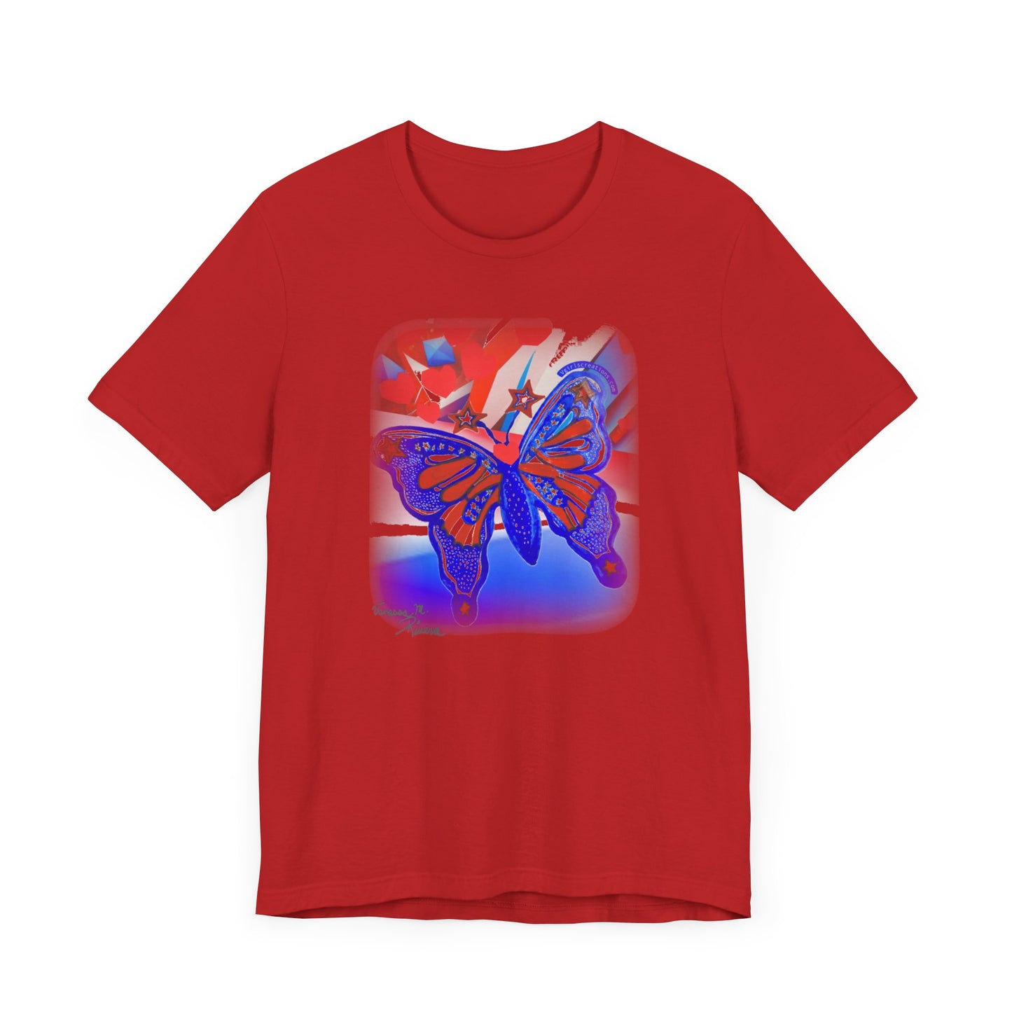 butterfly - Unisex Jersey Short Sleeve Tee