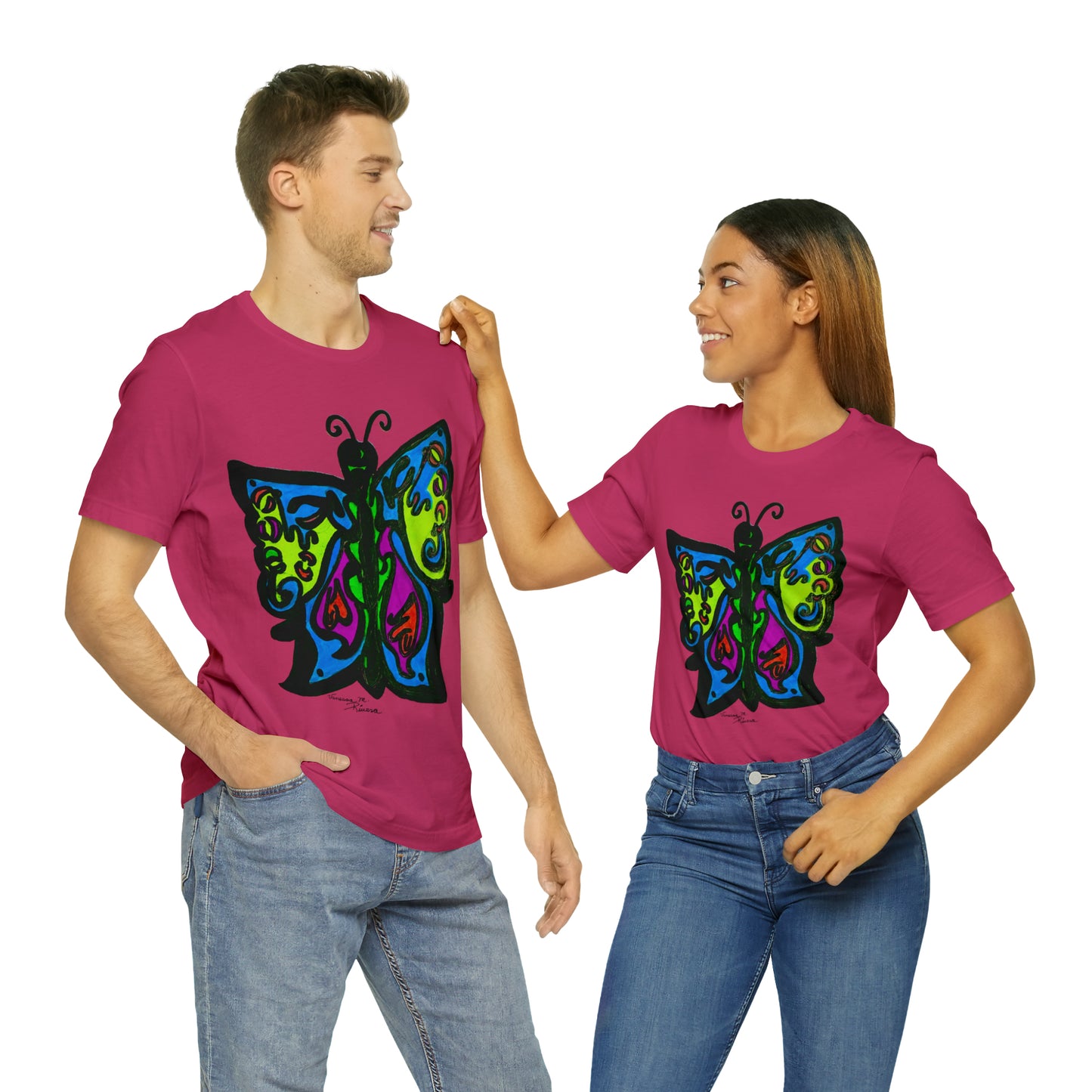 Butterfly - Unisex Jersey Short Sleeve Tee