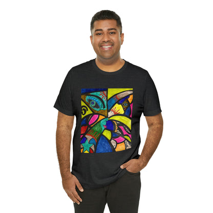 Abstract - Unisex Jersey Short Sleeve Tee