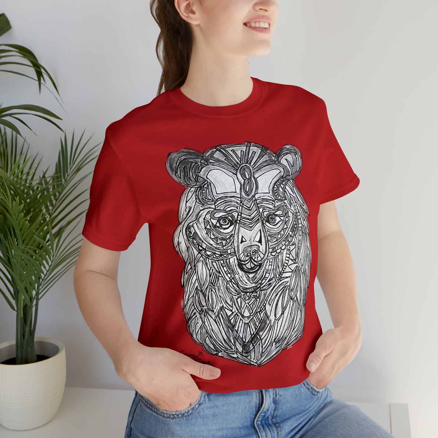 Bear - Unisex Jersey Short Sleeve Tee