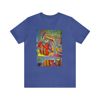 Abstract - Unisex Jersey Short Sleeve Tee