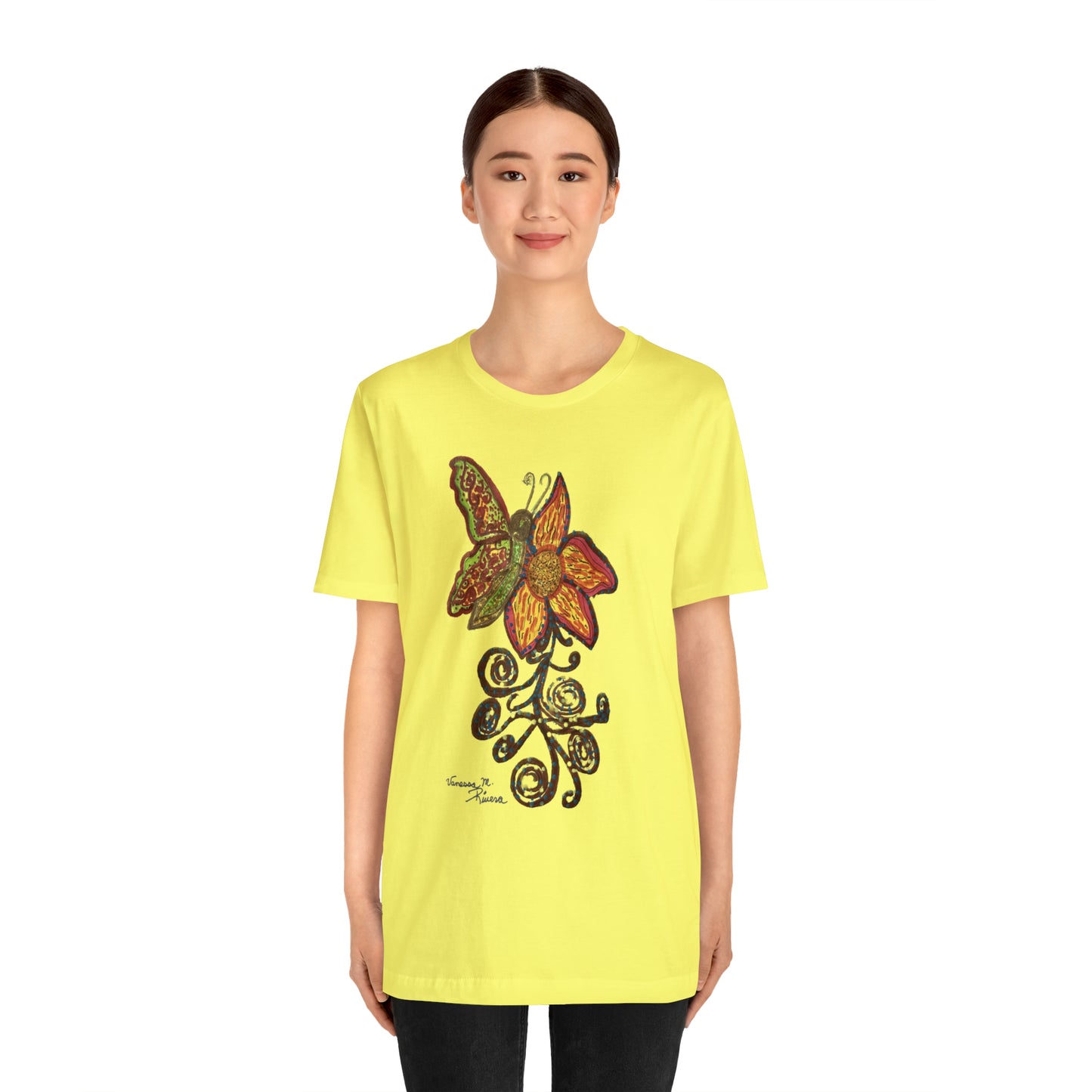 Butterfly - Unisex Jersey Short Sleeve Tee