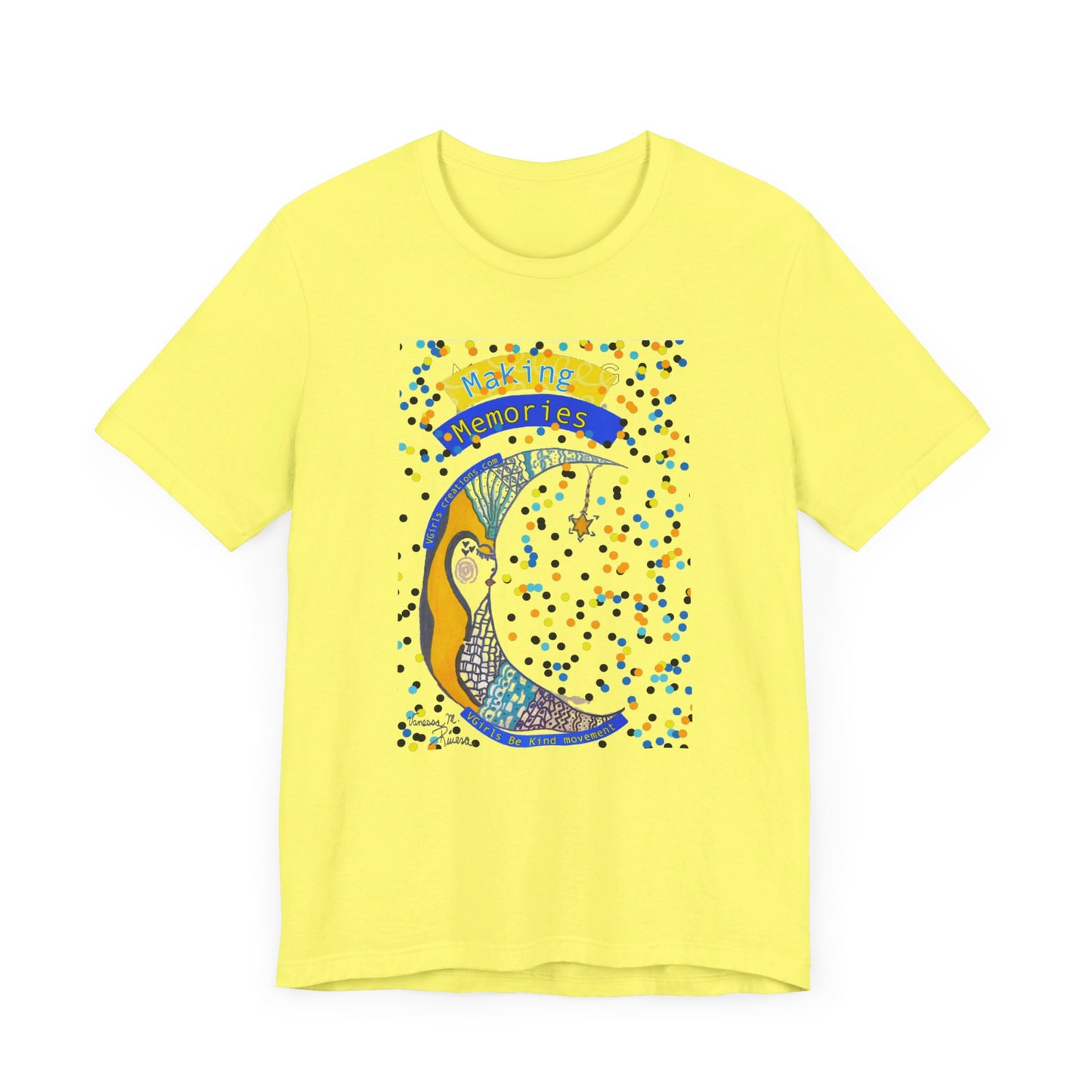 moon - Unisex Jersey Short Sleeve Tee