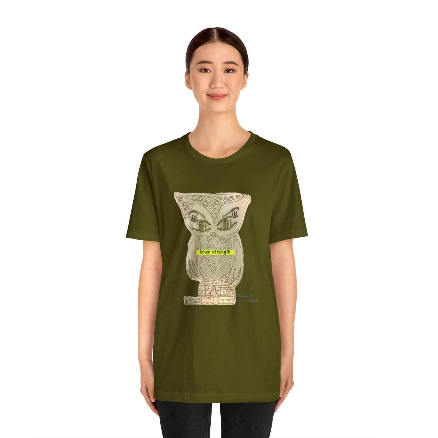 Owl - Unisex Jersey Short Sleeve Tee