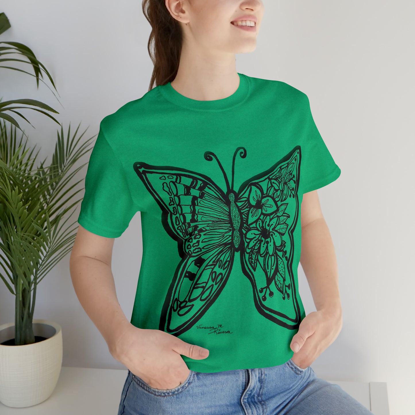 Butterfly - Unisex Jersey Short Sleeve Tee