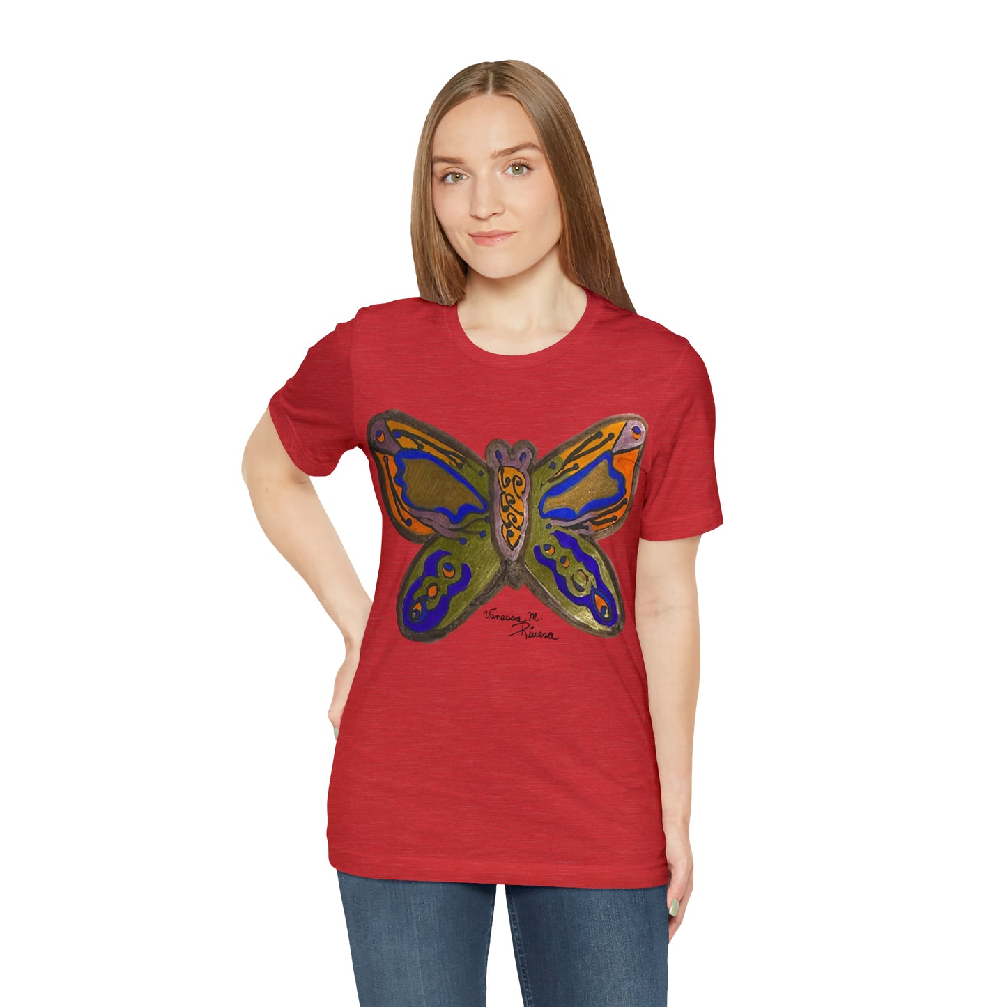 Butterfly - Unisex Jersey Short Sleeve Tee