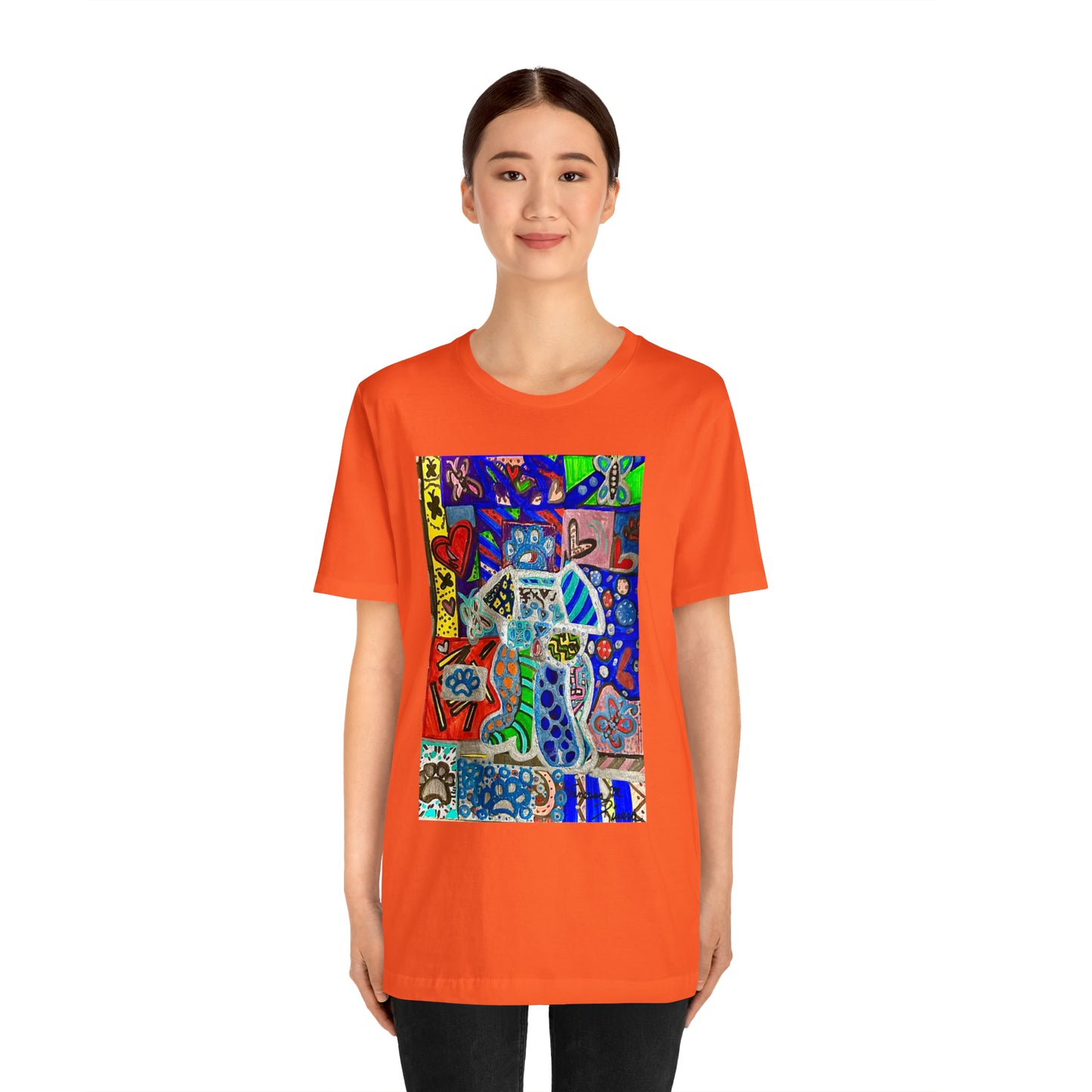 Abstract - Unisex Jersey Short Sleeve Tee