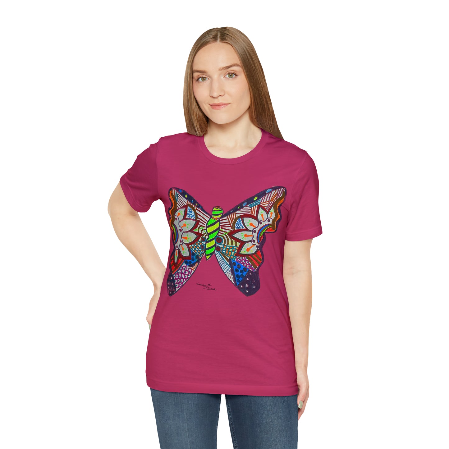 Butterfly - Unisex Jersey Short Sleeve Tee