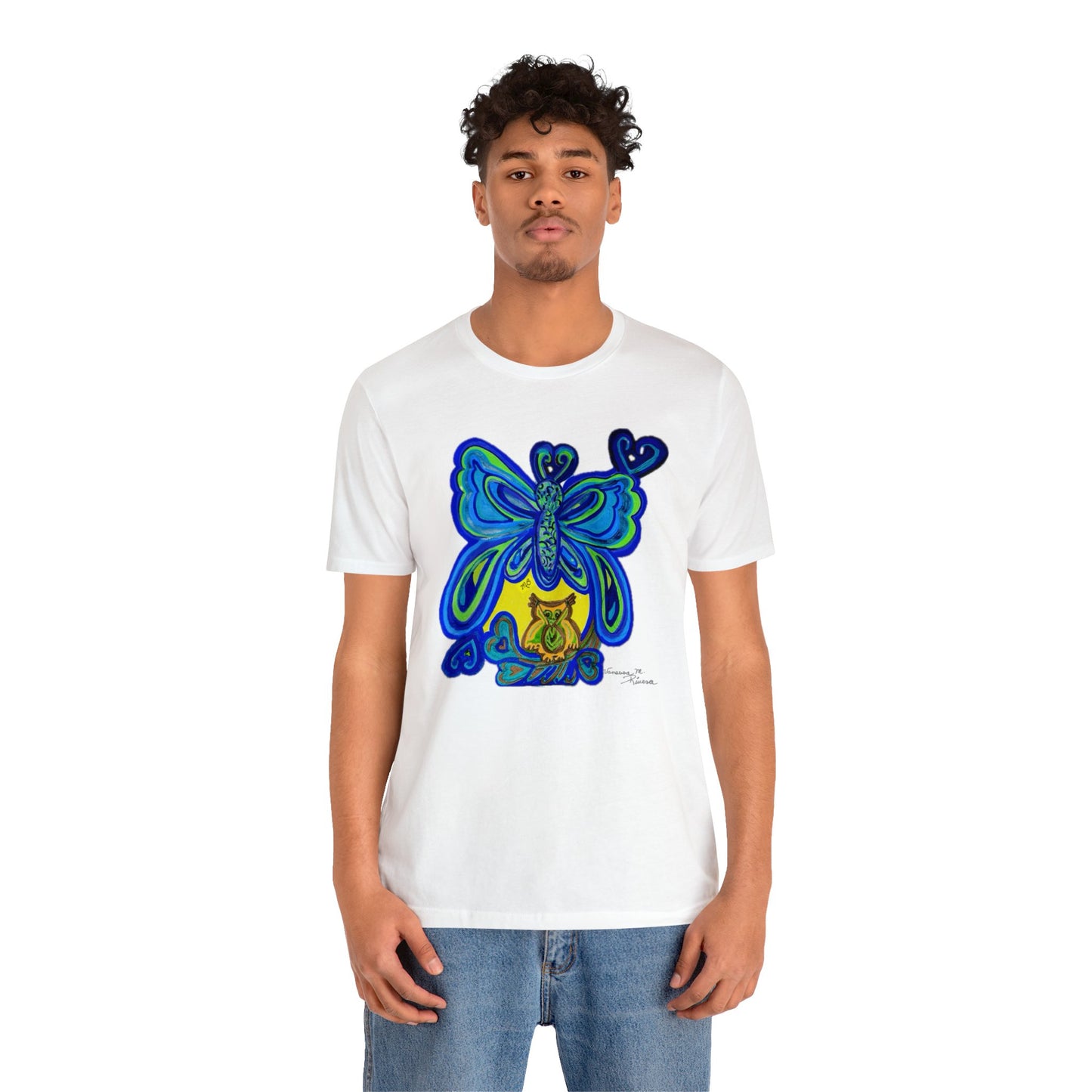 butterfly - Unisex Jersey Short Sleeve Tee