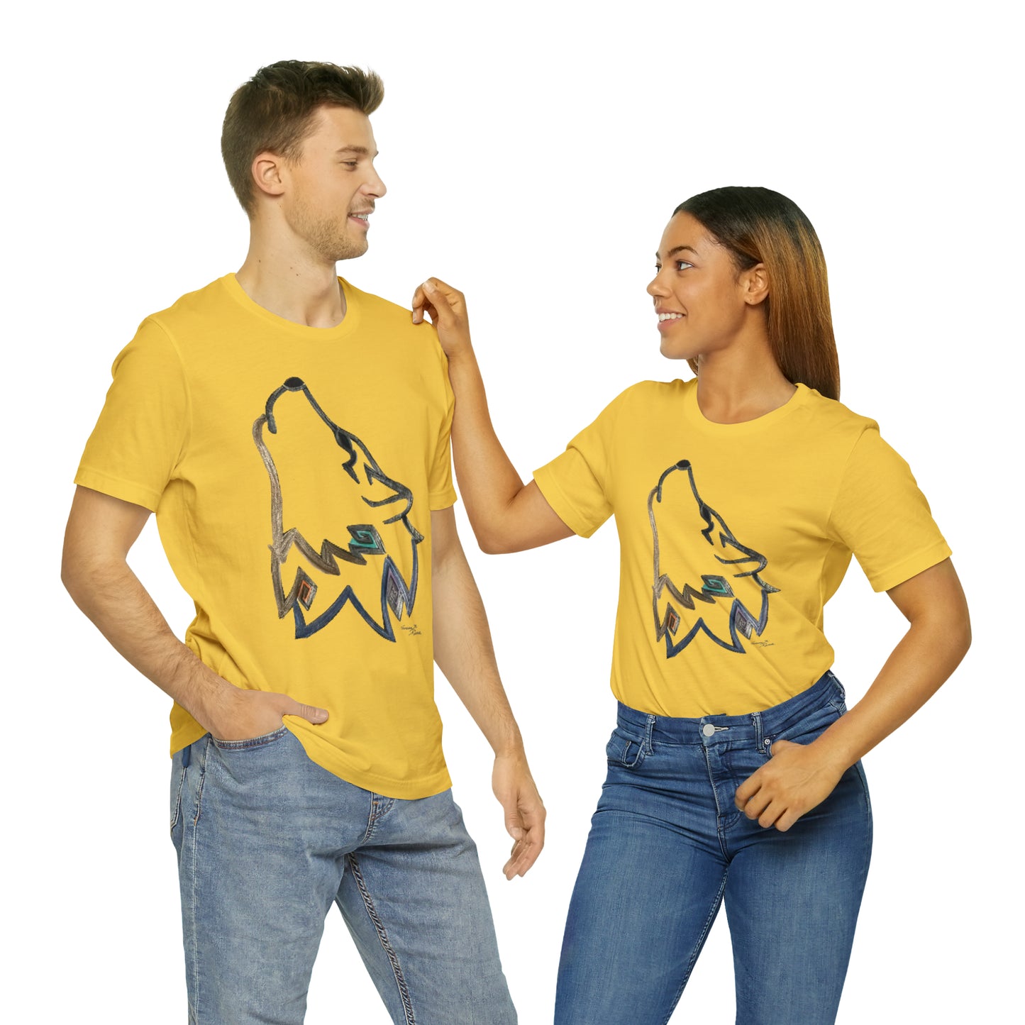 Wolf - Unisex Jersey Short Sleeve Tee