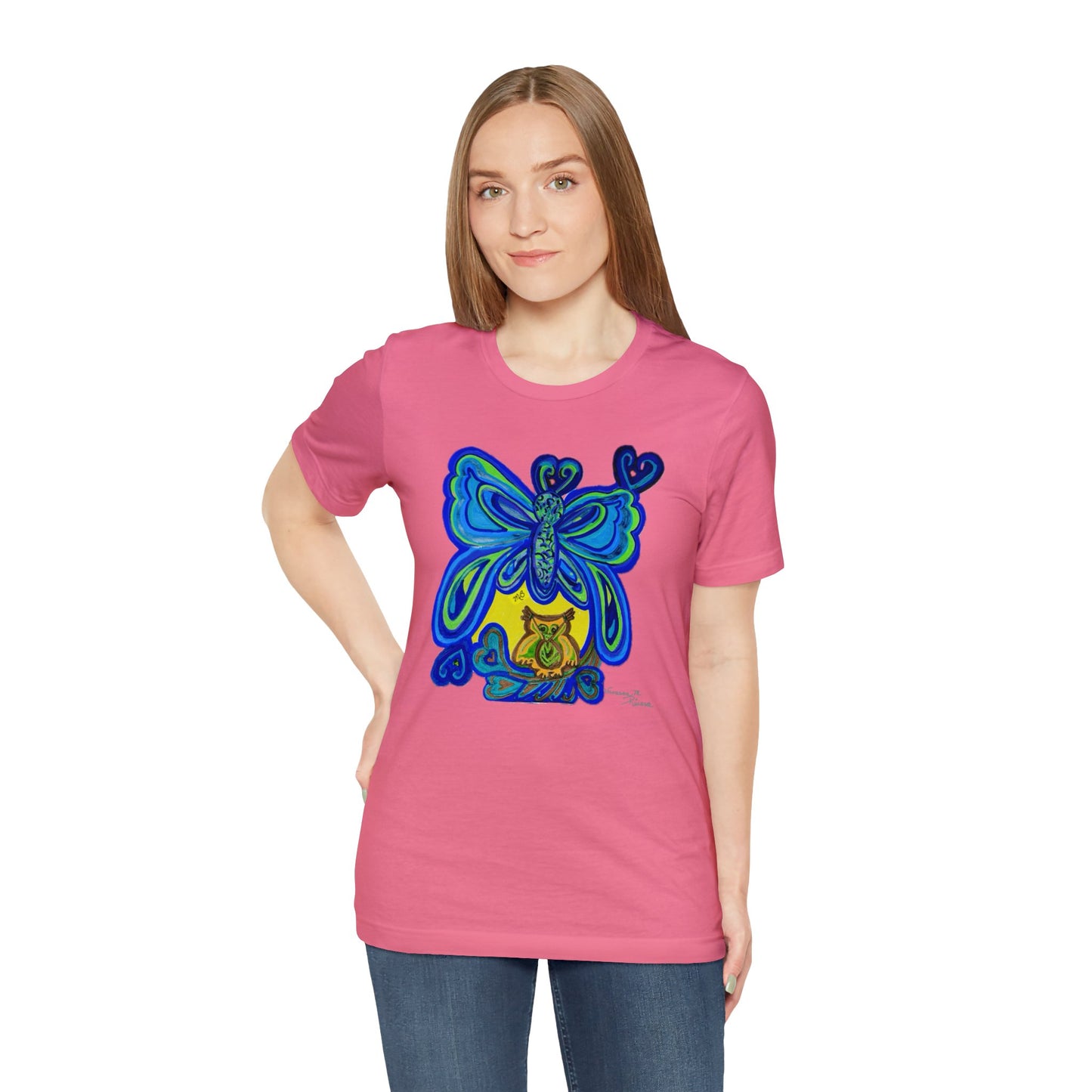 butterfly - Unisex Jersey Short Sleeve Tee