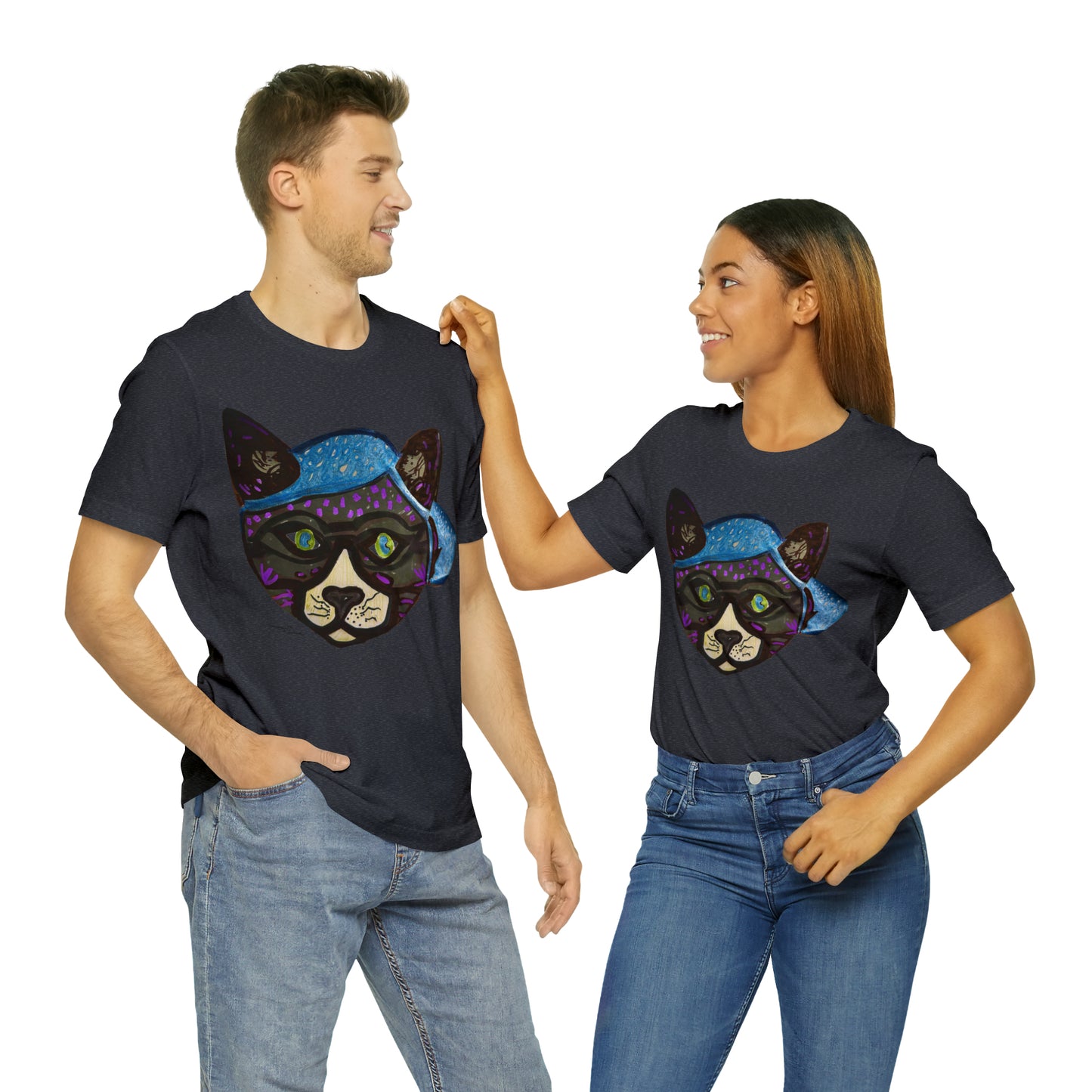 Cat - Unisex Jersey Short Sleeve Tee