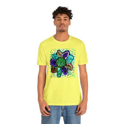 flower - Unisex Jersey Short Sleeve Tee