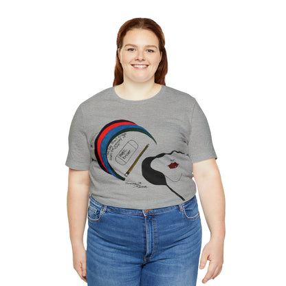 Rainbow Lady - Unisex Jersey Short Sleeve Tee