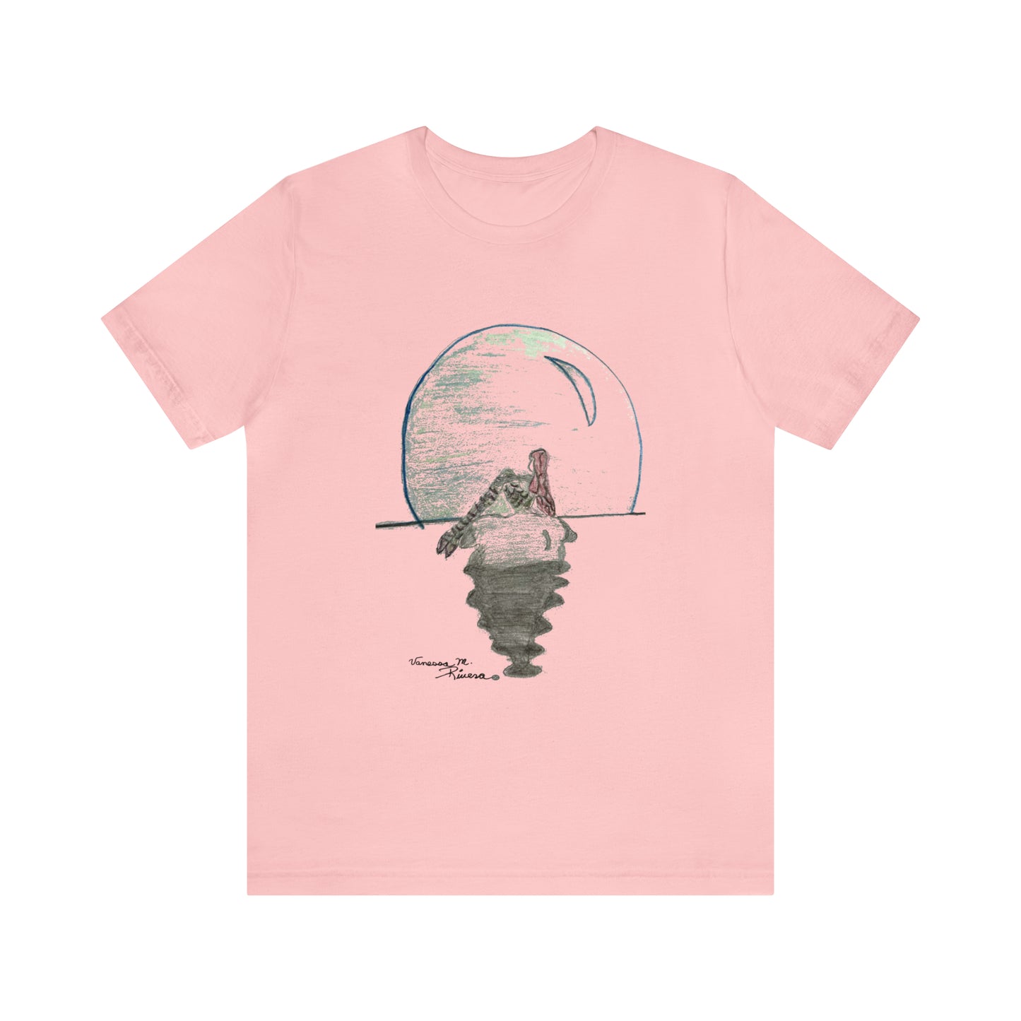 Moon - Unisex Jersey Short Sleeve Tee