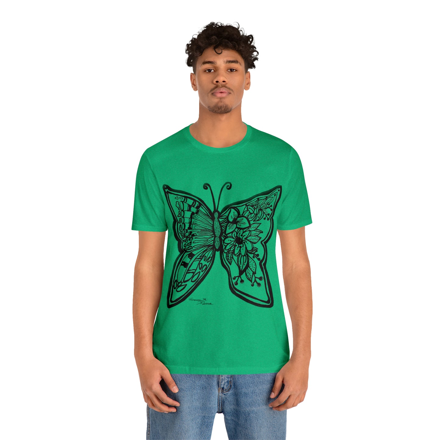 Butterfly - Unisex Jersey Short Sleeve Tee