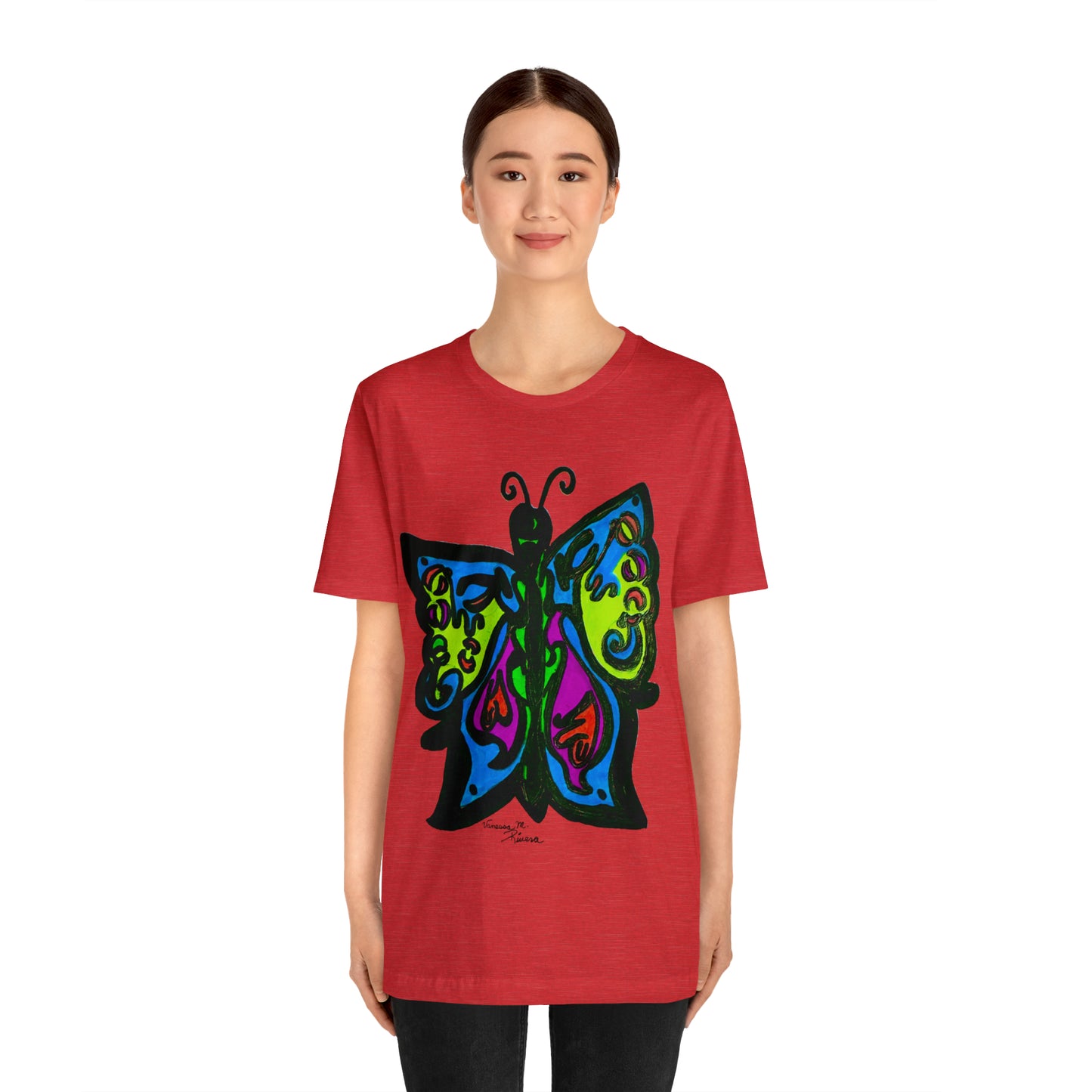 Butterfly - Unisex Jersey Short Sleeve Tee