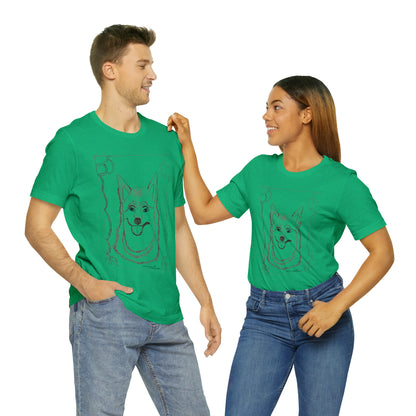 Dog - Unisex Jersey Short Sleeve Tee