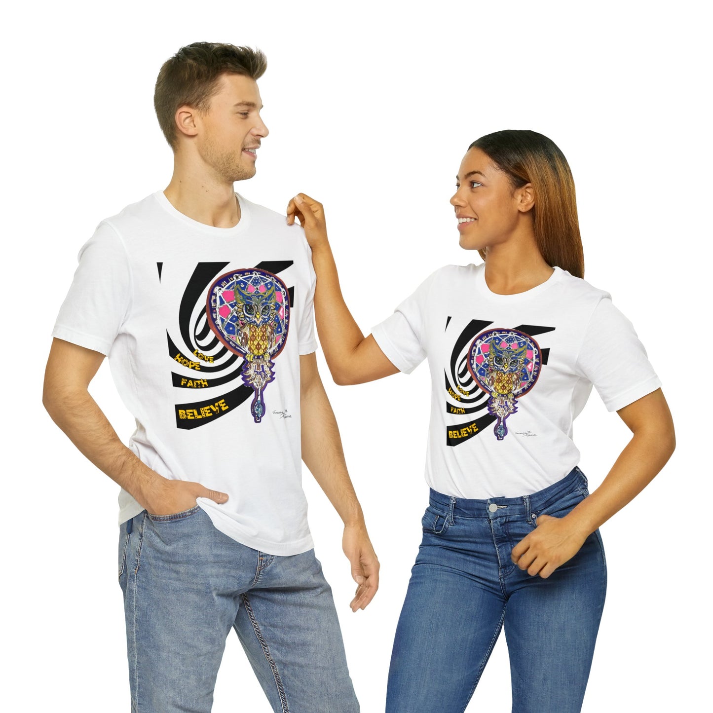 owl - Unisex Jersey Short Sleeve Tee