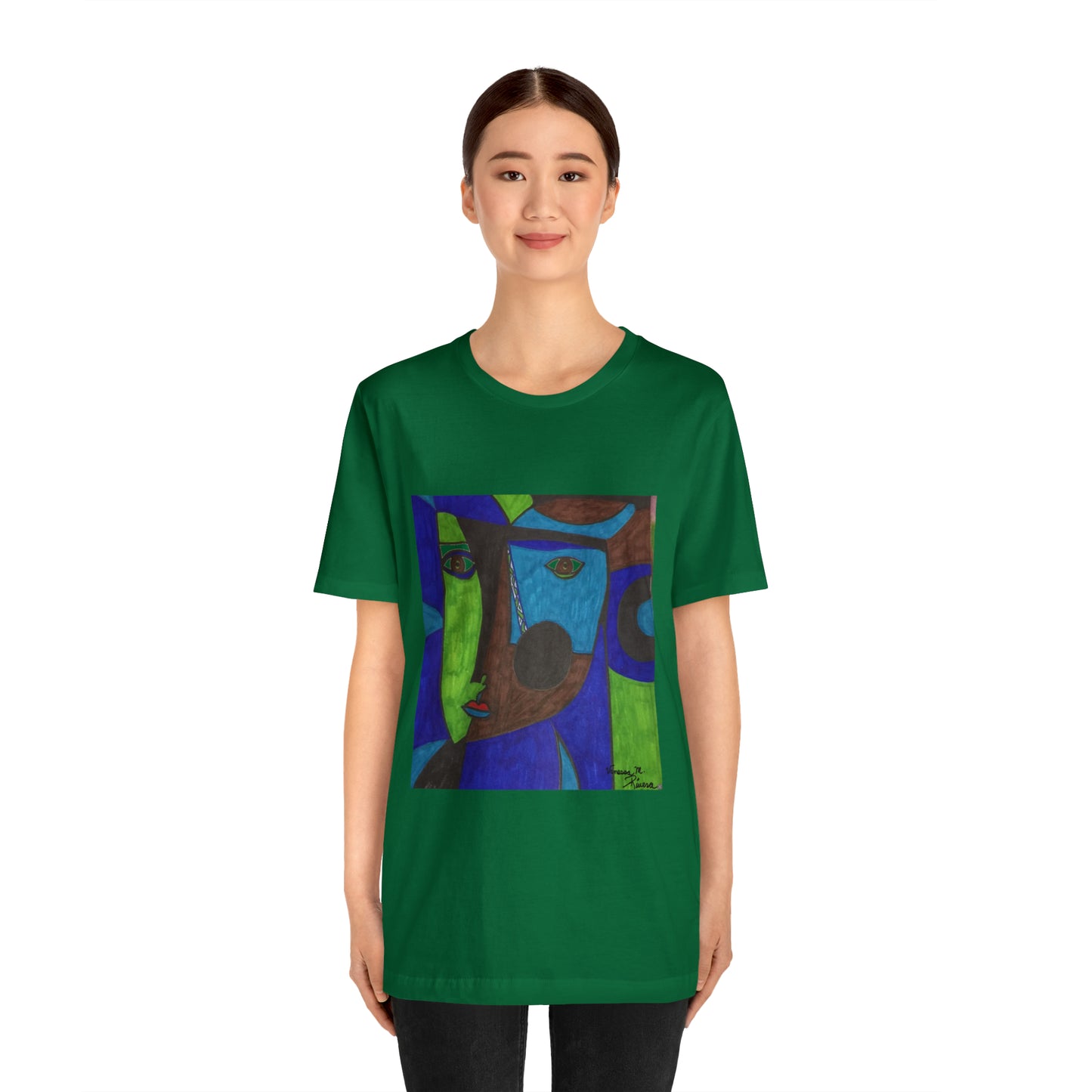 Face - Unisex Jersey Short Sleeve Tee