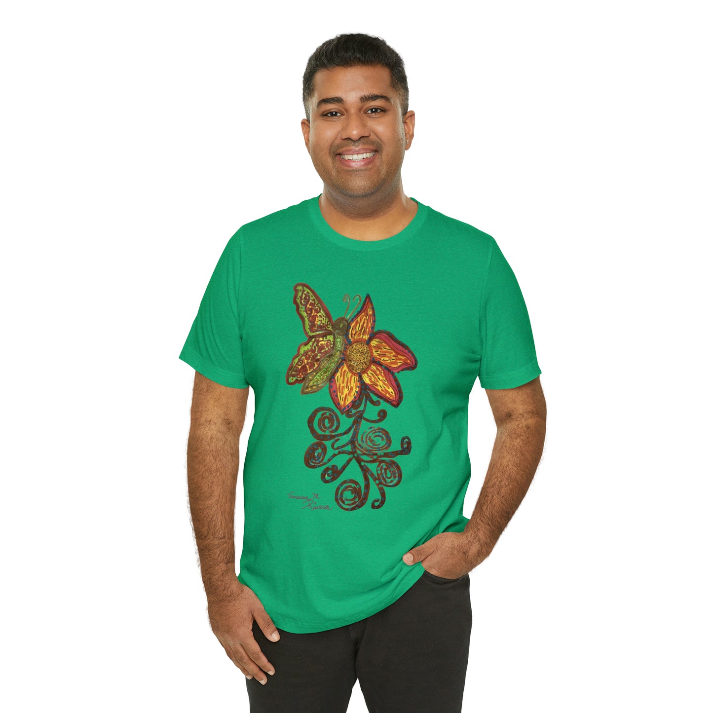 Butterfly - Unisex Jersey Short Sleeve Tee