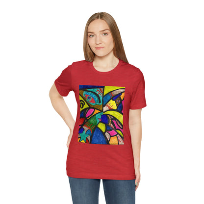 Abstract - Unisex Jersey Short Sleeve Tee