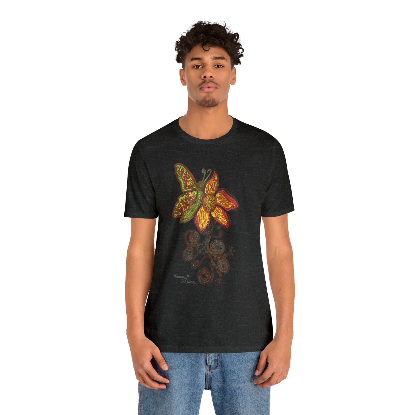 Butterfly - Unisex Jersey Short Sleeve Tee