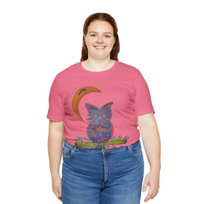 Owl - Unisex Jersey Short Sleeve Tee