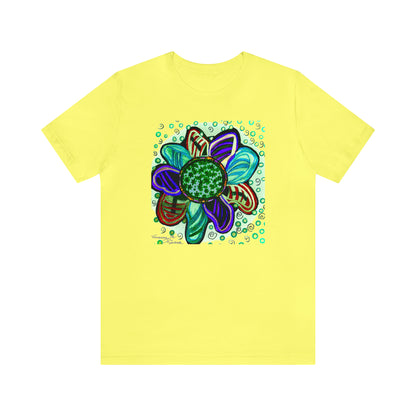 flower - Unisex Jersey Short Sleeve Tee