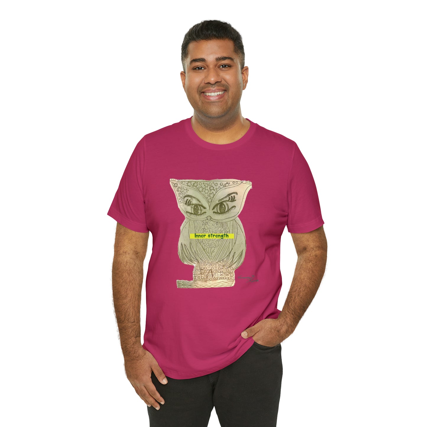 Owl - Unisex Jersey Short Sleeve Tee