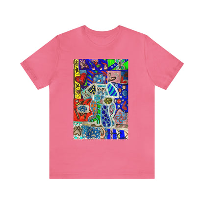 Abstract - Unisex Jersey Short Sleeve Tee