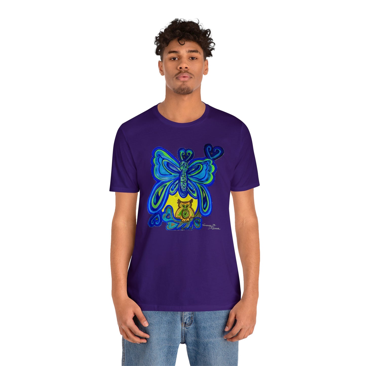 butterfly - Unisex Jersey Short Sleeve Tee