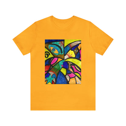 Abstract - Unisex Jersey Short Sleeve Tee