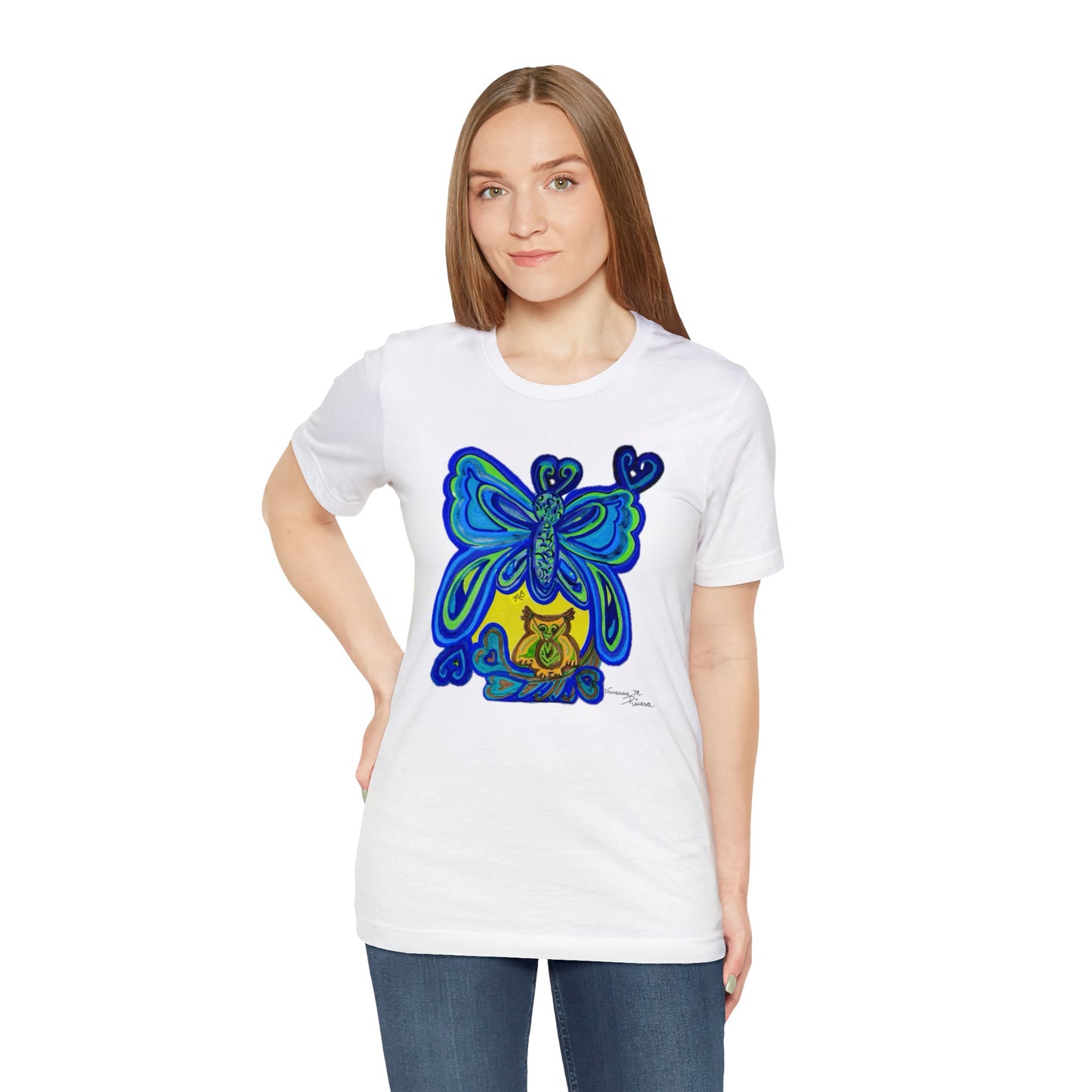 butterfly - Unisex Jersey Short Sleeve Tee